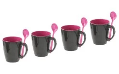 Gimex Henkelbecher Türkis 300 Ml 4er Set -Campinggeschirr Verkäufe 123597 2278808 1