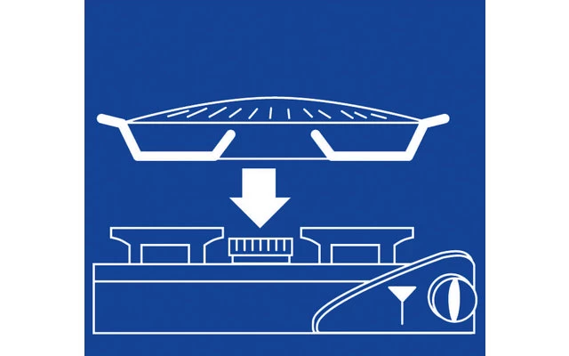 Imex Grillplatte Für Tischkocher 4 Imex Grillplatte Für Tischkocher – Bild 2