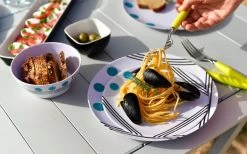 Berger Dots Melamin Geschirr-Set 16-tlg. Grün -Campinggeschirr Verkäufe 260273 1859640 1