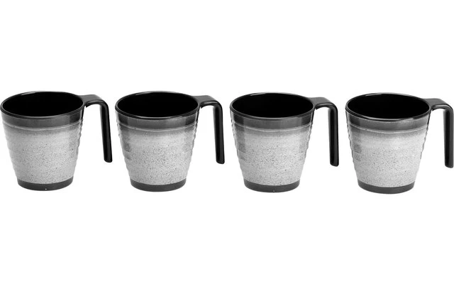 Flamefield Granite Melamin Geschirr-Set 12-tlg. Aqua 6 Flamefield Granite Melamin Geschirr-Set 12-tlg. Aqua – Bild 4