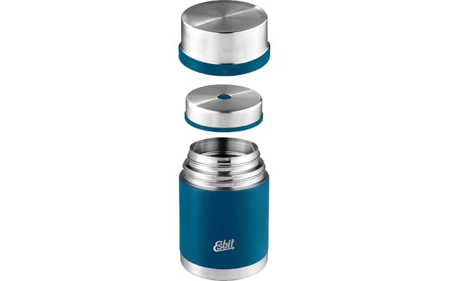 Esbit Sculptor Food Edelstahl Thermobehälter 750 Ml Blau 4 Esbit Sculptor Food Edelstahl Thermobehälter 750 Ml Blau – Bild 2