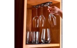 Silwy® Metall-Leiste 25 Cm Mit Ledercoating Blau -Campinggeschirr Verkäufe 336500 2618273