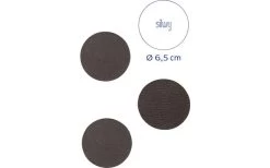 Silwy® Magnet-Pads 6,5 Cm 4er Set Schwarz 15 Silwy® Magnet-Pads 6,5 Cm 4er Set Schwarz -Campinggeschirr Verkäufe 336521 2524417