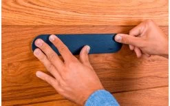 Silwy® Metall-Leiste 25 Cm Mit Ledercoating Blau -Campinggeschirr Verkäufe 337235 2618240