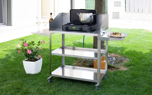 CF Parker 2-flammiger Gaskocher Mit Zündsicherung Anthrazit 4 CF Parker 2-flammiger Gaskocher Mit Zündsicherung Anthrazit – Bild 2