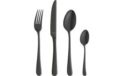 Amefa Austin Besteck Set 24-tlg. Schwarz