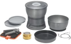 Esbit Spiritus-Kochset 2.35L - Ohne Antihaftbeschichtung -Campinggeschirr Verkäufe 424631 3118736