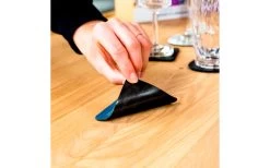 Silwy® Metall Nano Gel Untersetzer Eckig 8,3 X 8,3 Cm Weiß -Campinggeschirr Verkäufe 435531 3104271 1