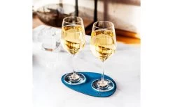 Silwy® Metall Nano Gel Platzset Leder-Look 20 Cm Schwarz -Campinggeschirr Verkäufe 435564 3104175