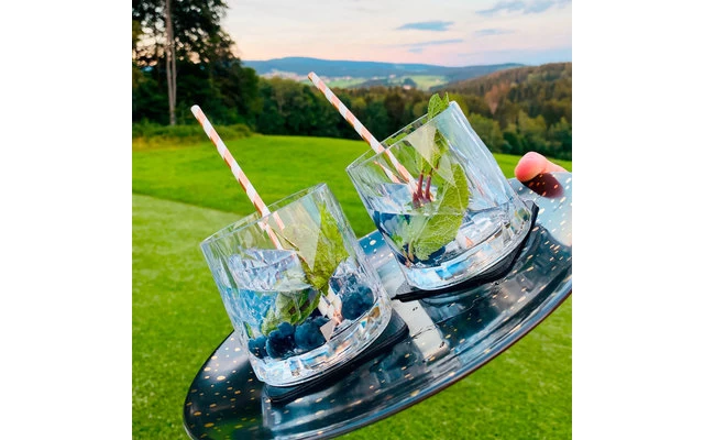 Silwy® Magnet-Kunststoffgläser Tumbler 6 Stück Transparent (250 Ml) 4 Silwy® Magnet-Kunststoffgläser Tumbler 6 Stück Transparent (250 Ml) – Bild 2