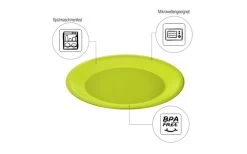 Rotho Caruba Teller Flach 26 Cm Horizon Blue