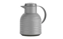 Emsa Isolierkanne Samba Wave 1 Liter Steingrau -Campinggeschirr Verkäufe 445758 3217151