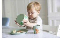 Koziol Organic Kids Set Kindergeschirr Set 3-tlg. Nature Wood -Campinggeschirr Verkäufe 446945 3126297 1