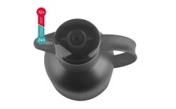 Emsa Isolierkanne Samba 1 Liter Rot Transluzent -Campinggeschirr Verkäufe 458271 3304341 1