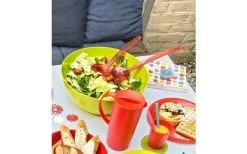 Rotho Caruba Schüssel Gross 34 Cm Horizon Blue -Campinggeschirr Verkäufe 459168 3318549 1