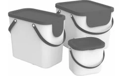 Rotho Albula Recycling Müllsystem 25 Liter Anthrazit -Campinggeschirr Verkäufe 489477 3317696 1