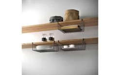 Metaltex Kanguro LAVA Schrankkorb Schwarz -Campinggeschirr Verkäufe 497477 3346556