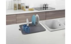 Metaltex Dry-Tex 2-in-1 Abtropfgestell Mit Microfasermatte Silber -Campinggeschirr Verkäufe 497558 3367502