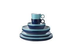 Mepal Flow Cappuccinotasse 375 Ml Nordic Blue -Campinggeschirr Verkäufe 500360 3440532