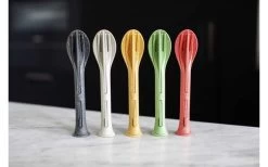 Koziol Klikk Pocket Besteck-Set 3-teilig Nature Leaf Green -Campinggeschirr Verkäufe 502955 3431277 1