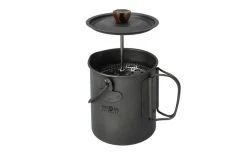 Origin Outdoors French Press 3 In 1 Titan Kaffeekocher -Campinggeschirr Verkäufe 503219 3337317