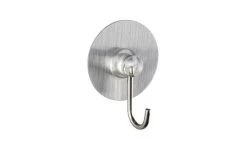 Wenko Static-Loc Nickelhaken Wandhaken Transparent 4er Set