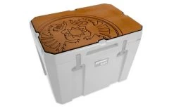 Petromax Haft-Auflage Für Kühlbox Kx25 Braun Mit Drachenemblem -Campinggeschirr Verkäufe 525177 3458961 2