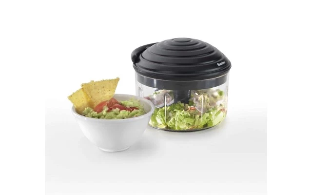 Metaltex RotoMac Zerkleinerer Schwarz 4 Metaltex RotoMac Zerkleinerer Schwarz – Bild 2