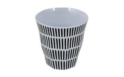 Bo-Camp Tableware Mix And Match Essgeschirr 16 Teilig Schwarz/weiß