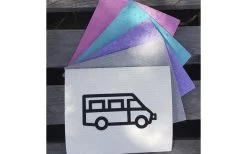 Pufz Schwedisches Geschirrtuch Wohnwagen Muster Lila -Campinggeschirr Verkäufe 552817 3623197 4