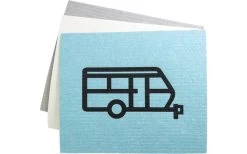 Pufz Schwedisches Geschirrtuch Wohnmobil Cerise -Campinggeschirr Verkäufe 553297 3623176 7