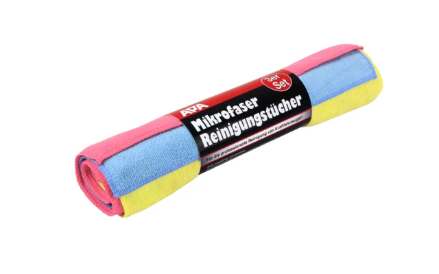Apa Mikrofaser Reinigungstücher 3er Pack 4 Apa Mikrofaser Reinigungstücher 3er Pack – Bild 2