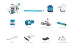 Invictus X7 Akkustaubsauger Set 14 Teilig Türkis / Weiß -Campinggeschirr Verkäufe 586963 4007127