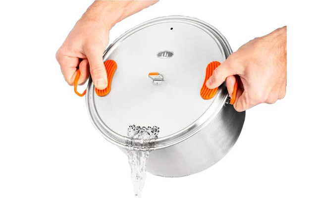 GSI Glacier Base Topfset L Aus Edelstahl 5 GSI Glacier Base Topfset L Aus Edelstahl – Bild 3