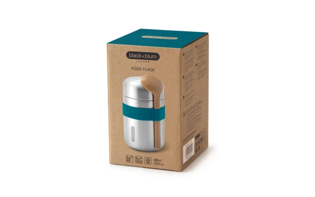 Black+Blum Black And Blum Food Flask Thermobecher 400 Ml Olive 8 Black+Blum Black And Blum Food Flask Thermobecher 400 Ml Olive – Bild 6