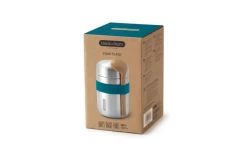 Black+Blum Black And Blum Food Flask Thermobecher 400 Ml Ozean -Campinggeschirr Verkäufe 614535 4340227