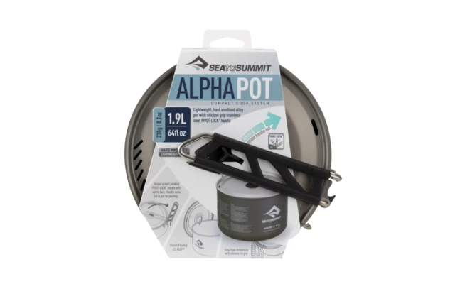 Sea To Summit Alpha Pot Kochtopf 1,2 Liter 4 Sea To Summit Alpha Pot Kochtopf 1,2 Liter – Bild 2