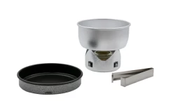 Trangia Campingkochset 2 Teilig Mit Minikocher 0,8 Liter Und Pfanne 150 Mm