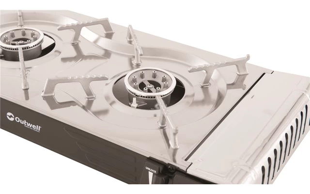 Outwell Appetizer Maxi Gaskocher 2 Flammig 4 Outwell Appetizer Maxi Gaskocher 2 Flammig – Bild 2