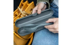 Koziol Besteck Etui KLIKK ETUI Nature Wood -Campinggeschirr Verkäufe 674139 4594866