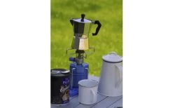 Origin Outdoors Espressokocher Bellanapoli 9 Tassen Alu Natur -Campinggeschirr Verkäufe 676860 4605930