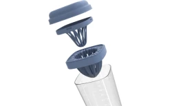 Rotho Loft Shaker 5 In 1 Trinkflasche 1 Liter Horizon Blau -Campinggeschirr Verkäufe 688962 4710476