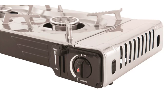 Outwell Appetizer Maxi Gaskocher 2 Flammig 5 Outwell Appetizer Maxi Gaskocher 2 Flammig – Bild 3